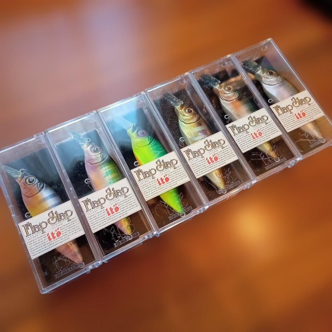 【廃盤旧パッケージ】メガバス フラップスラップ 　6点セット