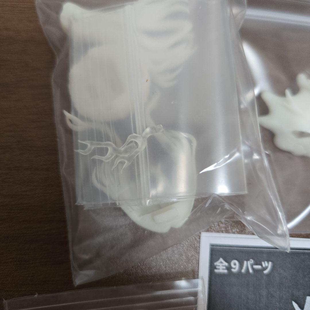 ミコパ様　ディーラー製　ヘアパーツ & フェイス 竜胆 龍面付ver.