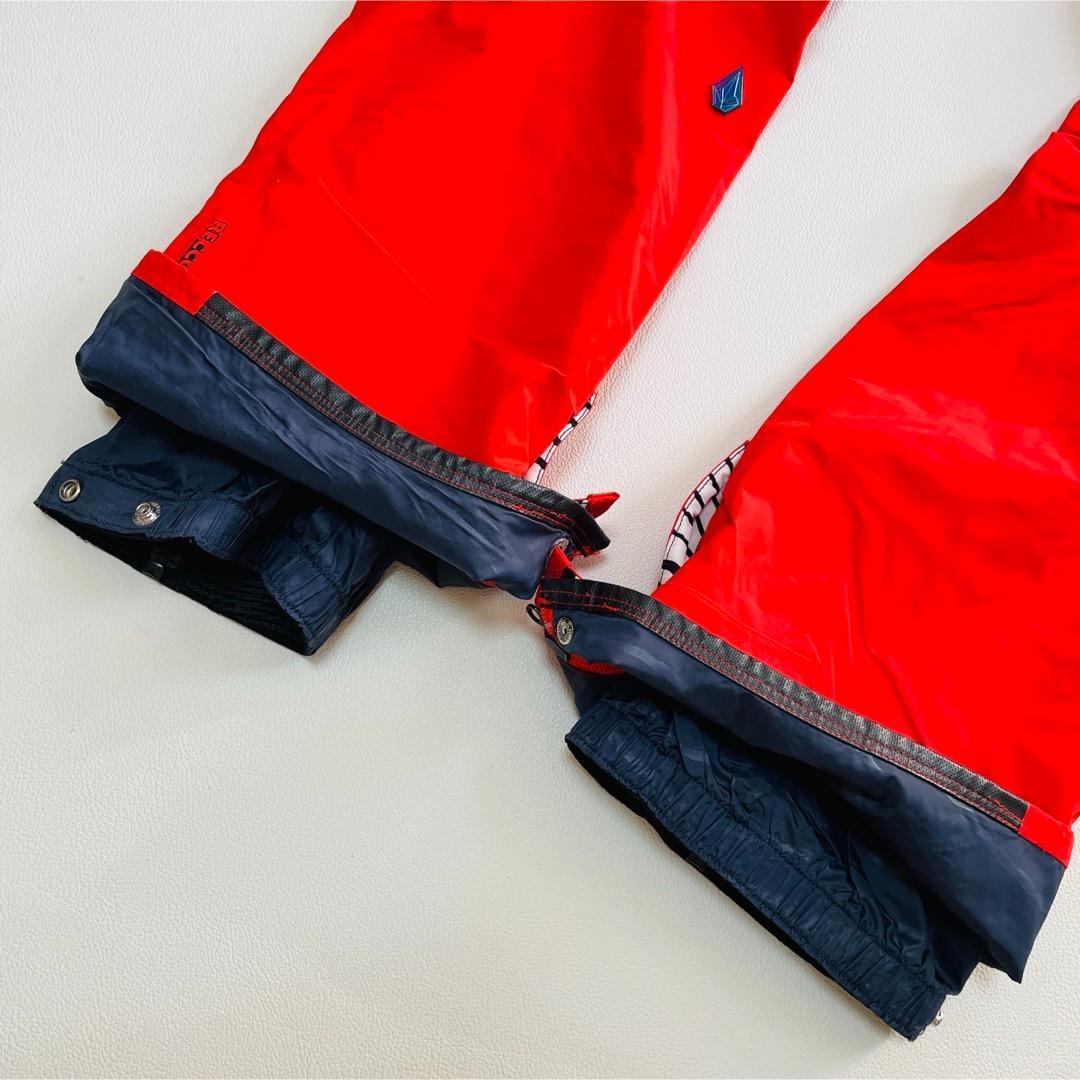 6699 ボルコム　パンツ　ゴアテックス　スノボ　レッド　メンズ　RECCO付