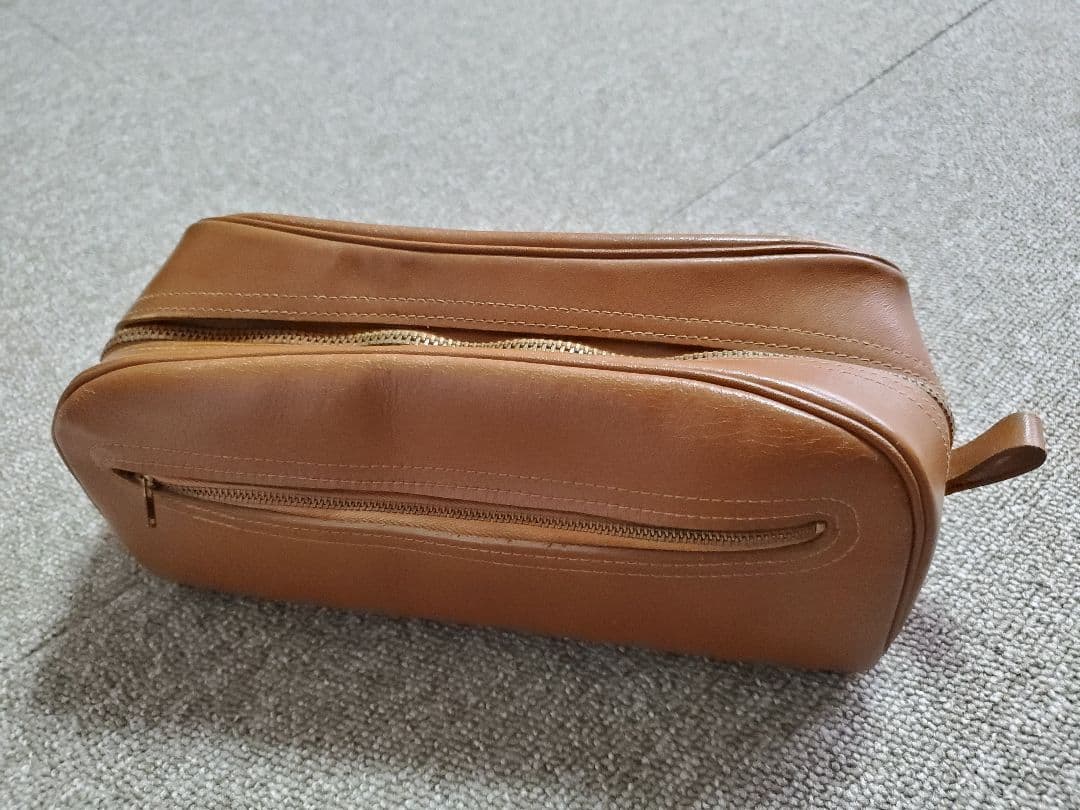 ヴィンテージ プリンスガーデナー 化粧ポーチ コーハイド 男女バッグ アメカジ