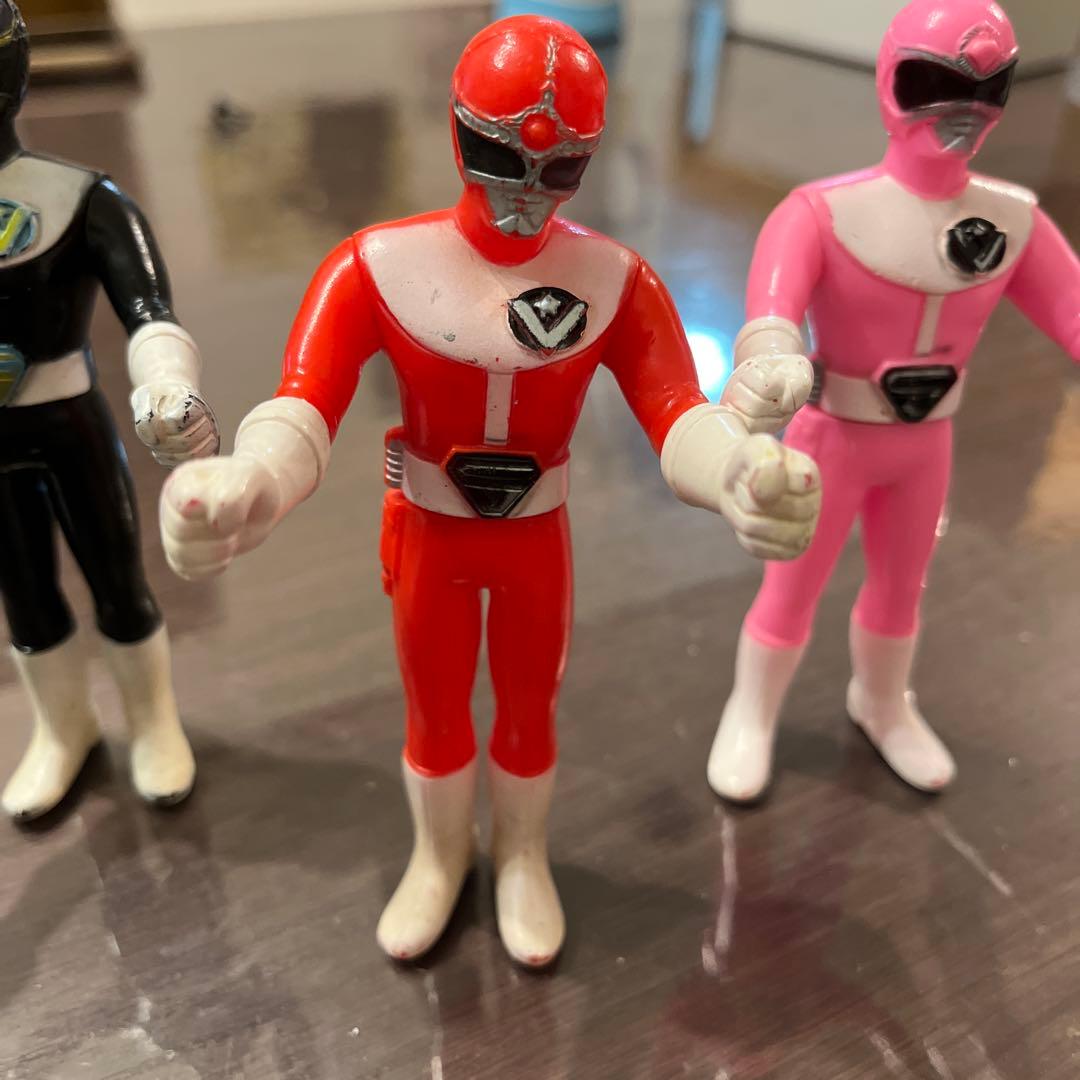 大戦隊 ゴーグルファイブ スーパー戦隊 3体セット ポピー レトロ