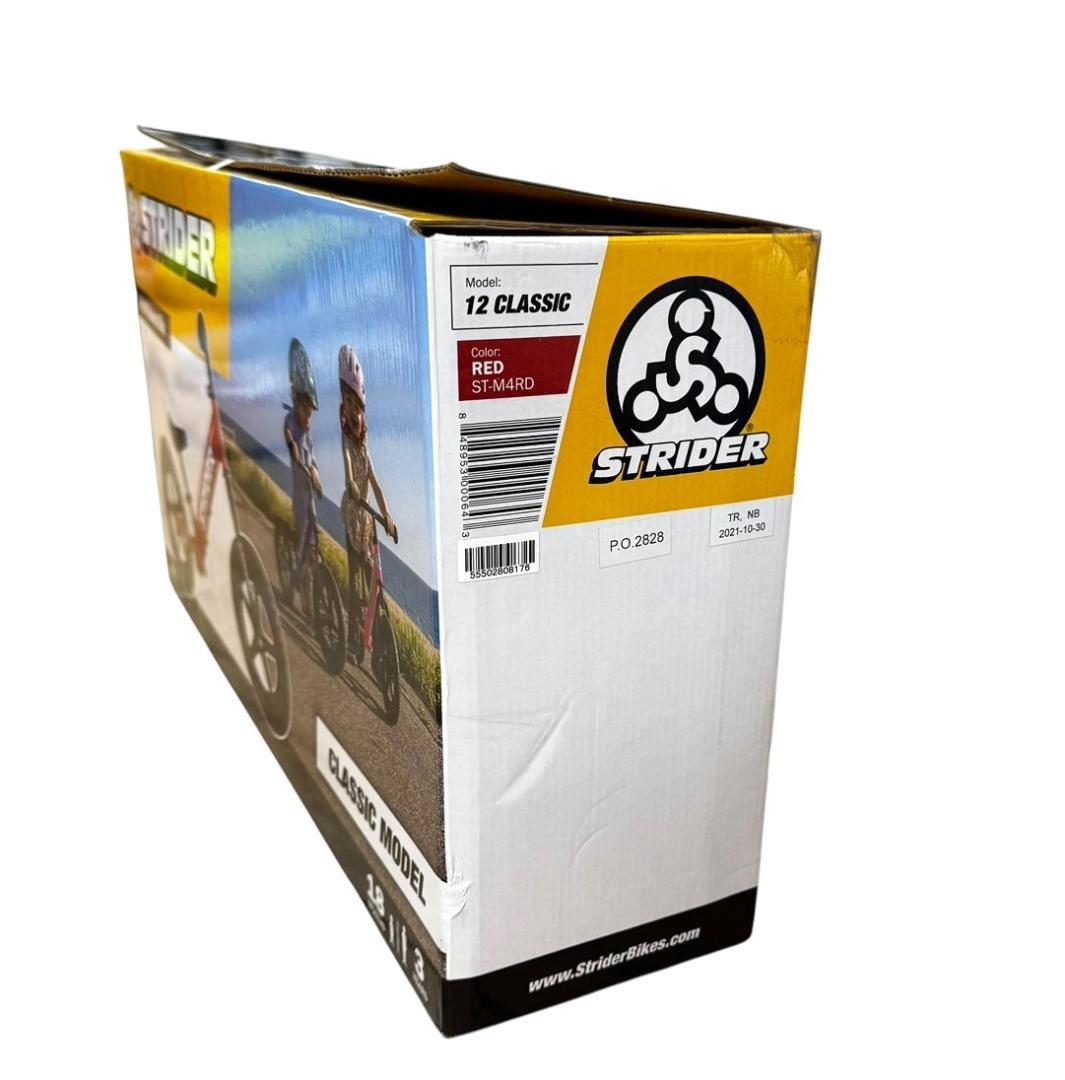 【新品未使用】ストライダー 12インチ Classic Model レッド
