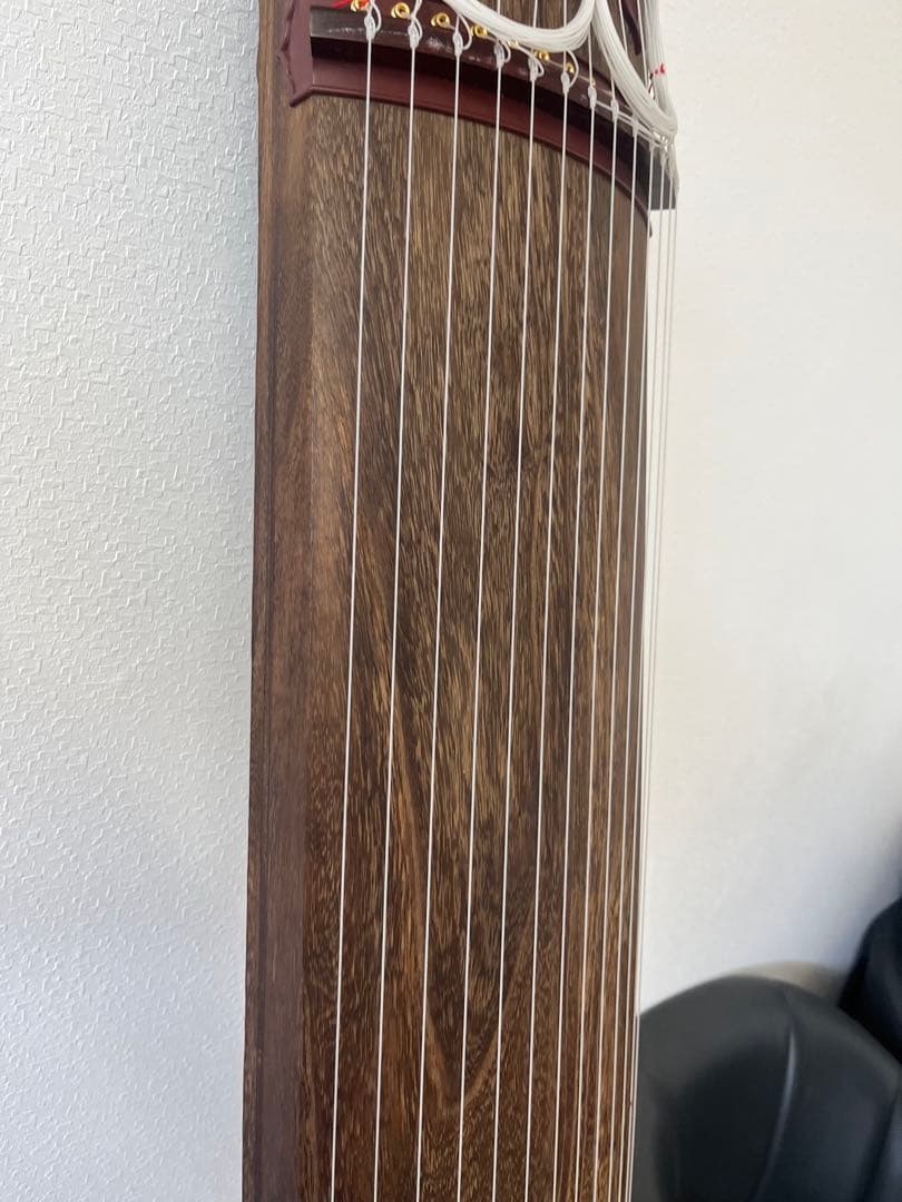 ②琴 13弦 日本 伝統的 楽器 和楽器 弦楽器 和琴 木製 13 琴柱10本