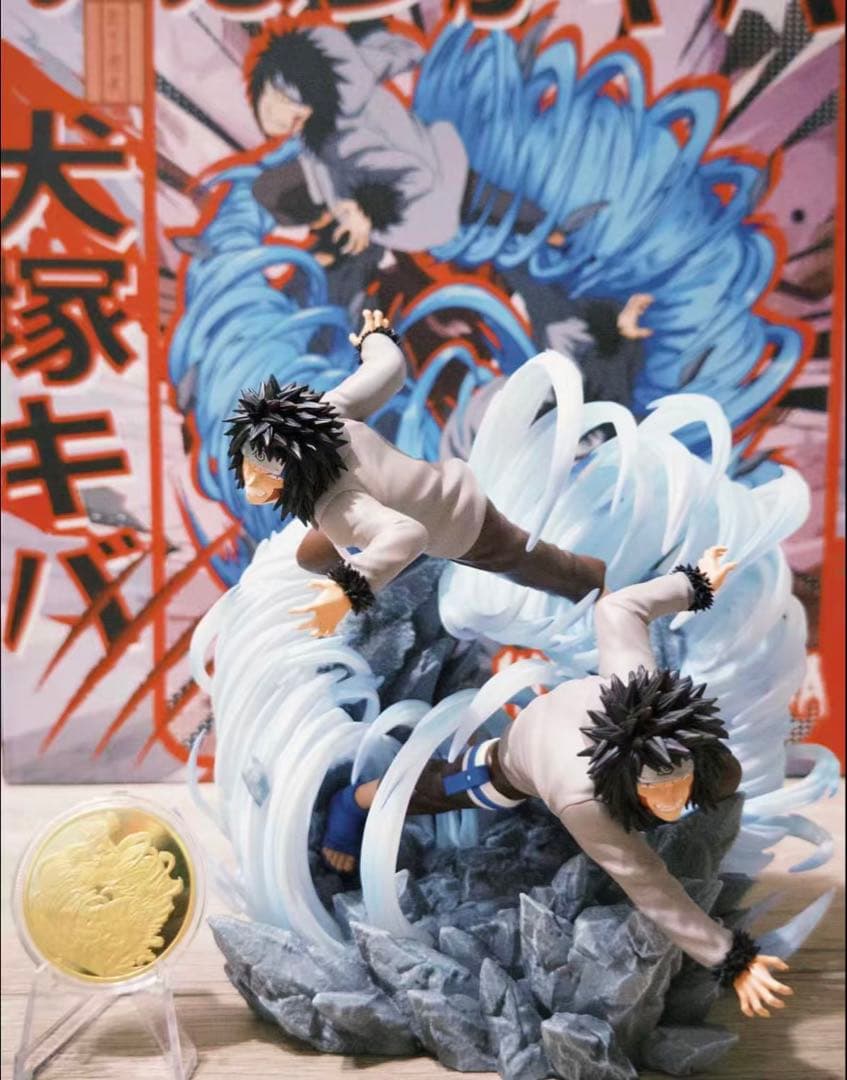 ナルト 犬塚キバ ガレージキット ガレキ スタチュー③