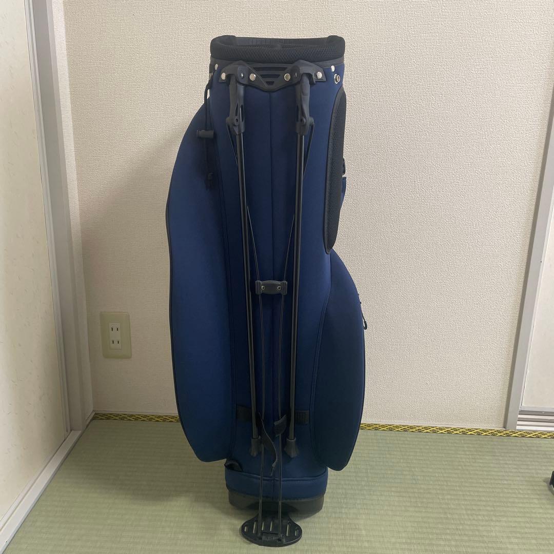 BLUE TEE GOLF キャディバッグ ネイビー