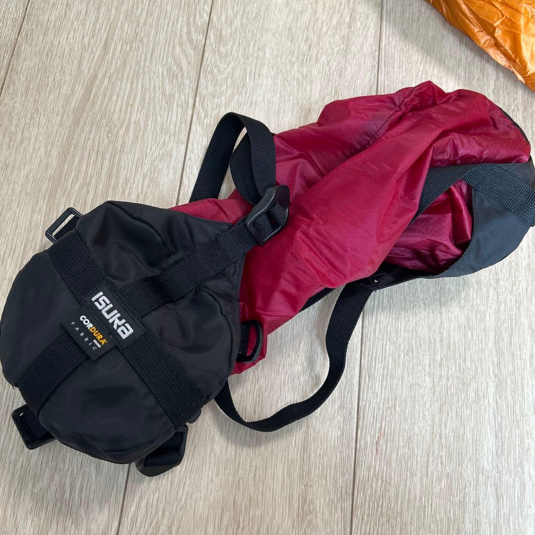 の*り様 ISUKA AIR280 Short シュラフ シュラフカバー 圧縮バ