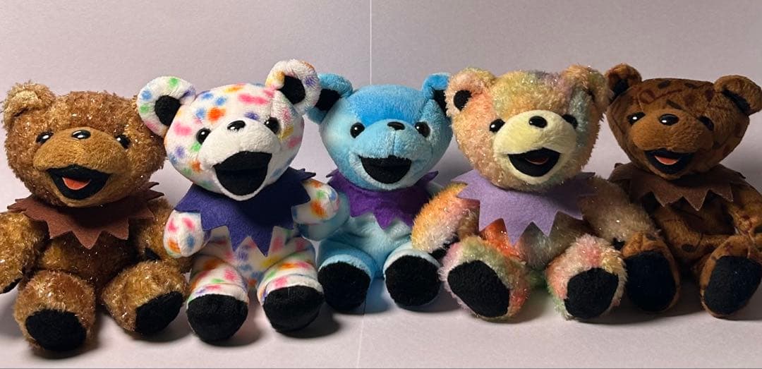 グレイトフルデッドベア 5体セット