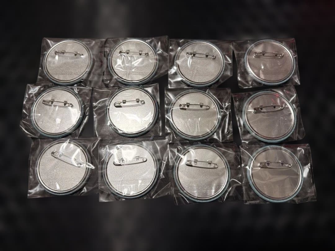 鬼滅の刃 冨岡義勇 和紙缶バッジ 19点セット　ジャンプショップ限定