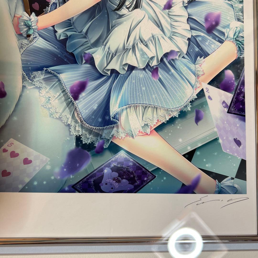 てぃんくる BULCIERO IN WONDERLAND アールビバン 版画