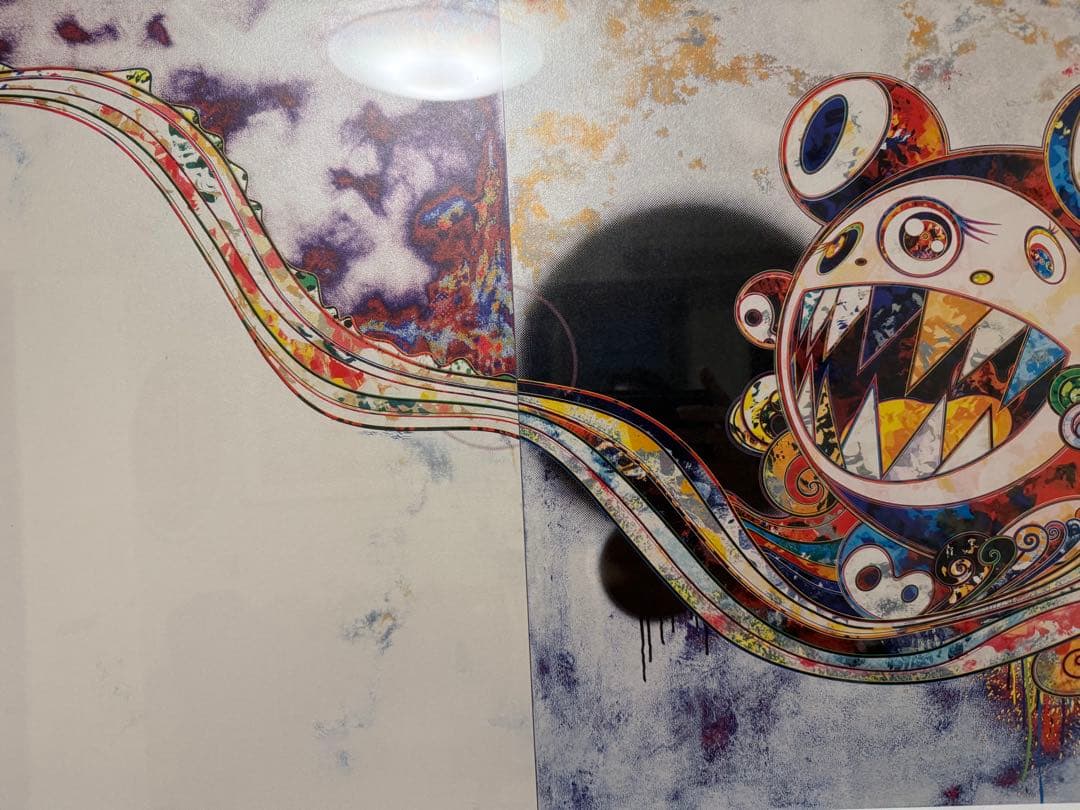 真作 村上隆 「727×772」 版画 ed.300 直筆サイン入り