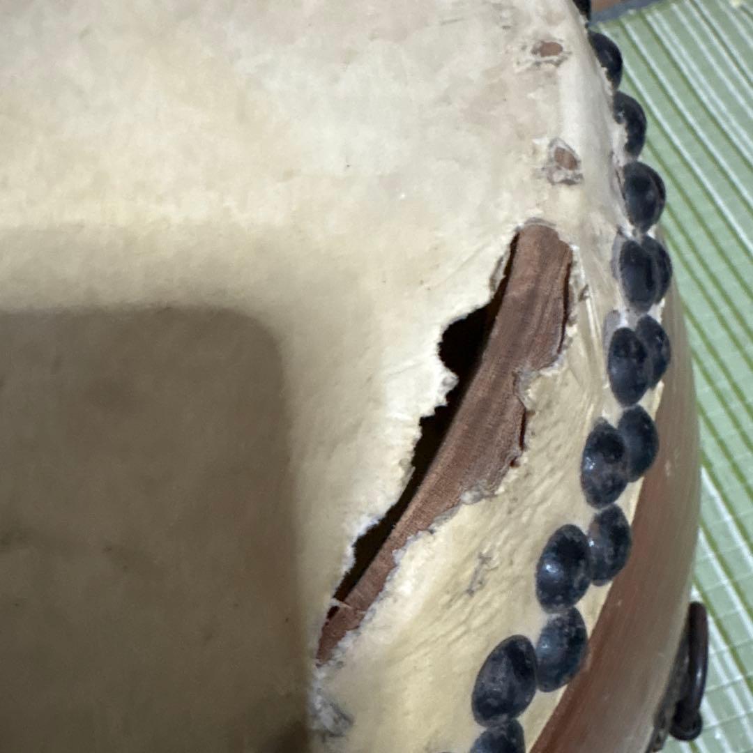 太鼓　和太鼓　特別製品　山慶　祭り　打楽器　レトロ　アンティーク