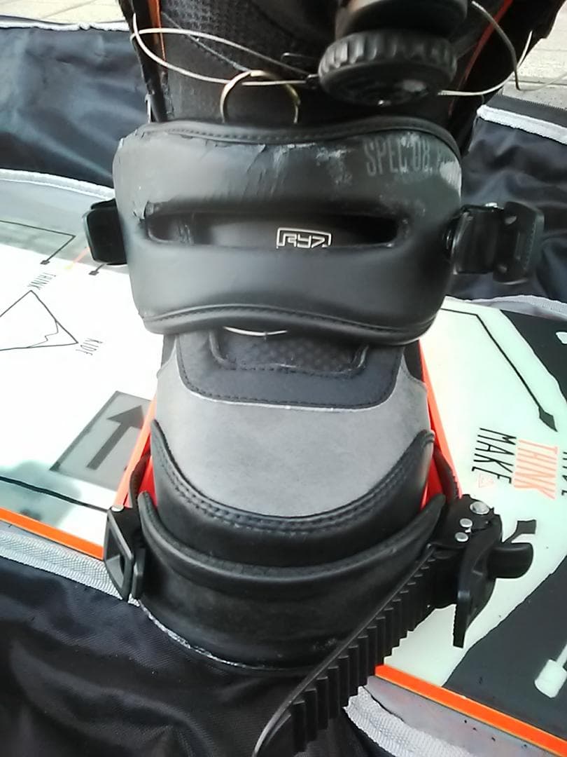 【4点】 RIDE　全RYZ　MARSHALL　151cm　スノーボードSET