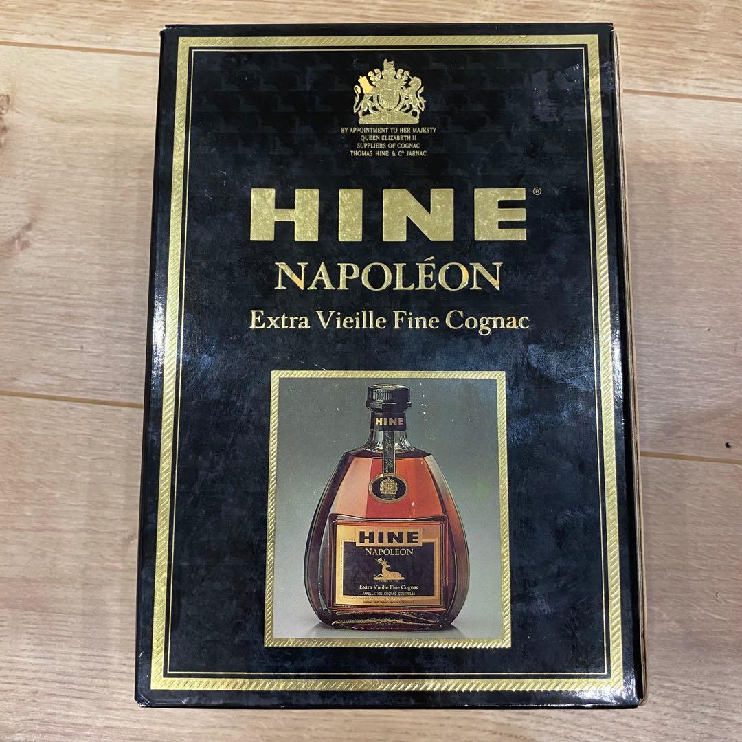【希少未開封】古酒3点 ナポレオン HINE コニャック ブランデー ウイスキー