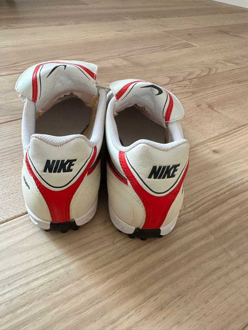 ナイキ ティエンポ ナチュラル III TF(ホワイト×ネイビー)