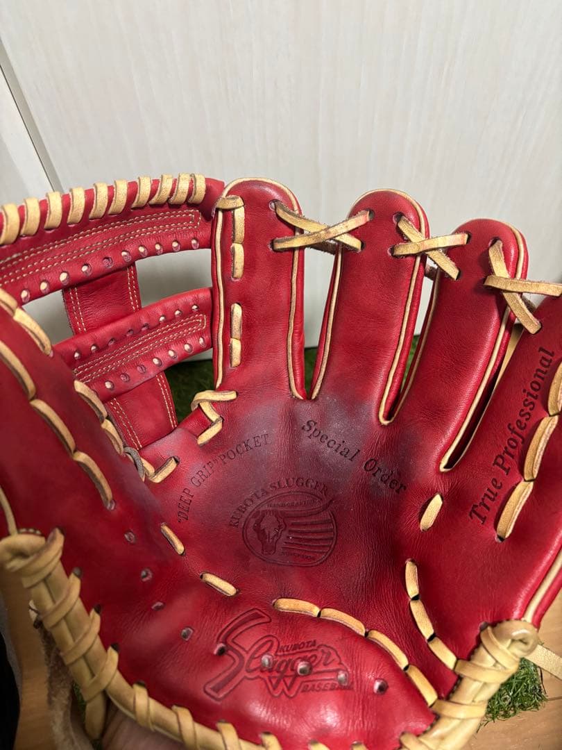 中野モデル　24MS 久保田スラッガー　内野手　湯揉み　オーダーグラブ