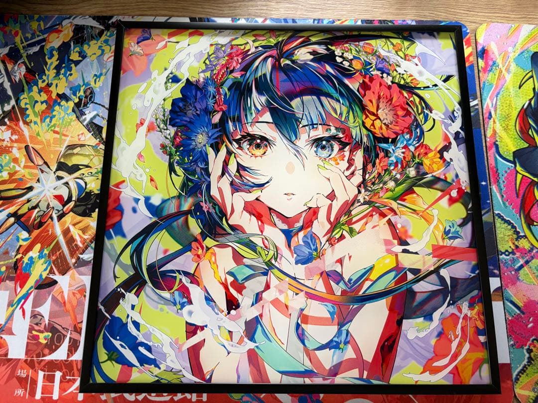 Mika Pikazo 複製原画　額縁有