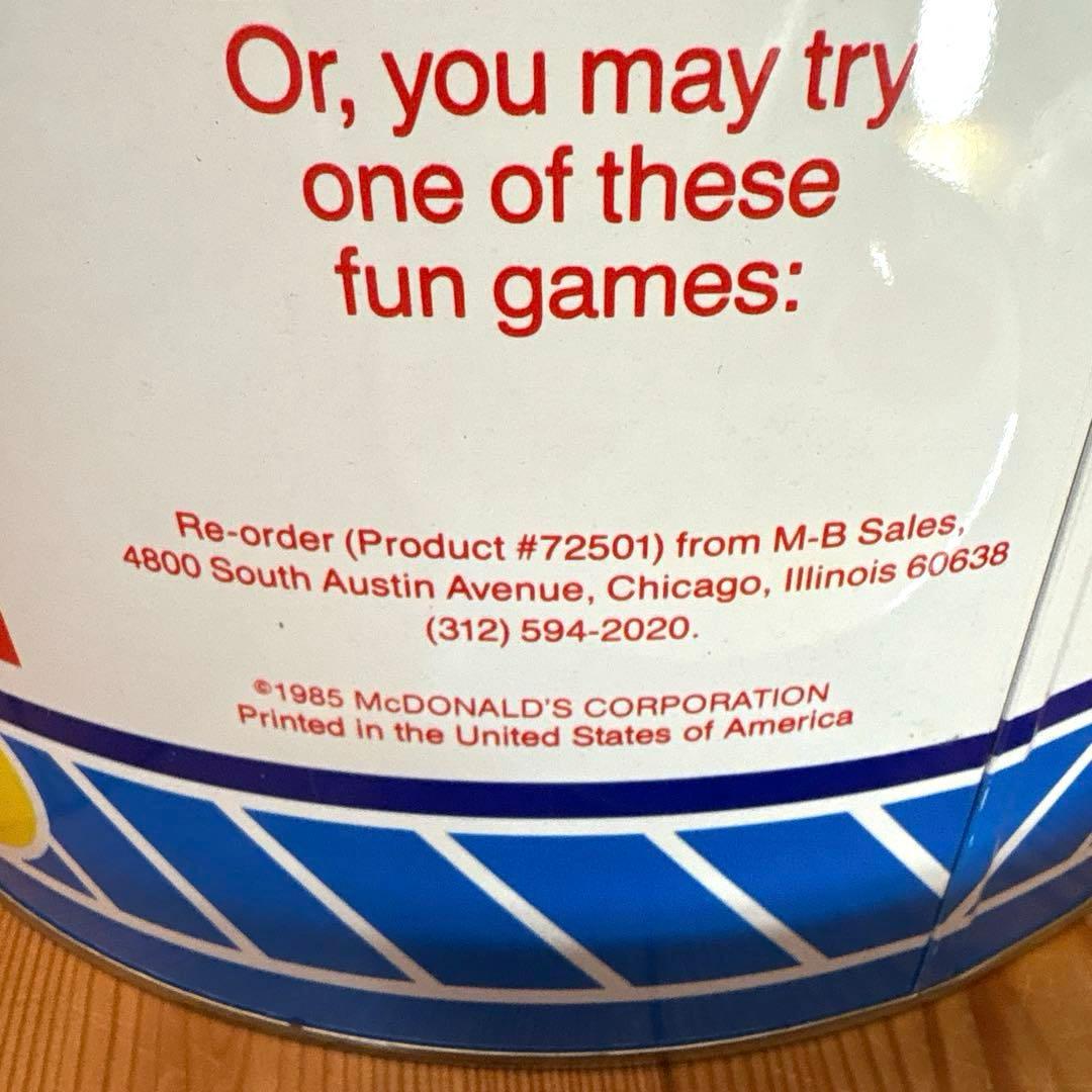 スーパーレア　マクドナルド　CanMan プレイランド　缶　店舗用　アメトイ