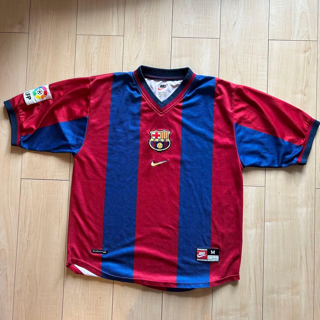 FC Barcelona 2000-2001 ホームユニフォームMサイズ