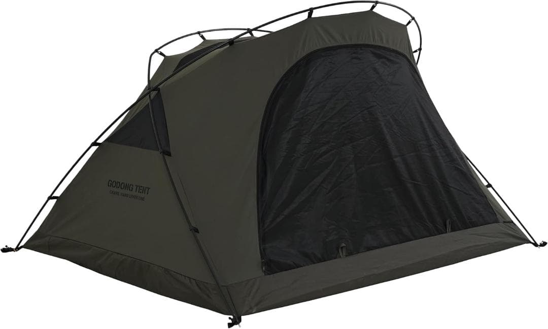 【開封・未使用】CAMVIL Godong テント カーキ 2人用 キャンプ