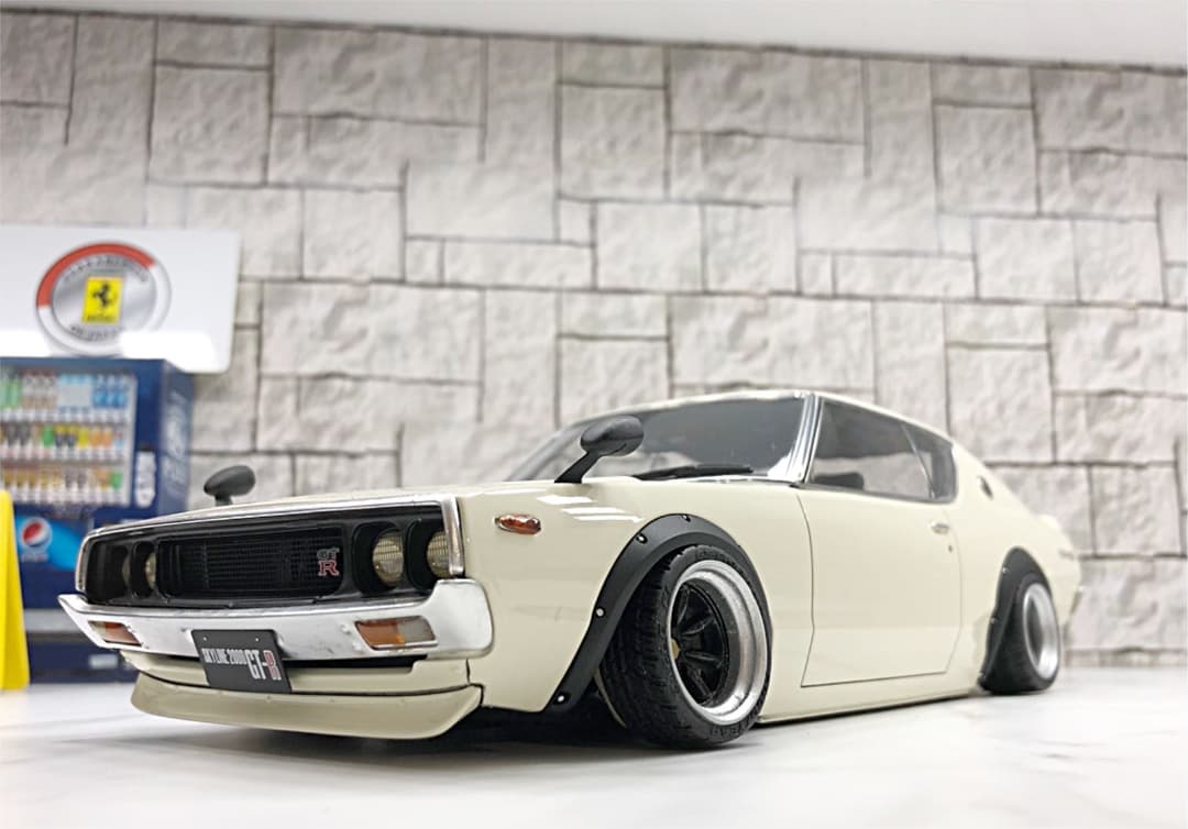 1/18 イグニッションモデル ケンメリGT-R ワタナベ深リムカスタム