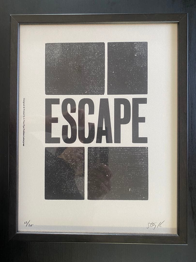 StephenKenny 活版印刷 ポスター TRUCK FURNITURE