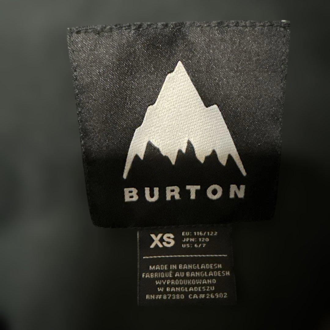 BURTON スノーボードウェアセット XS 迷彩