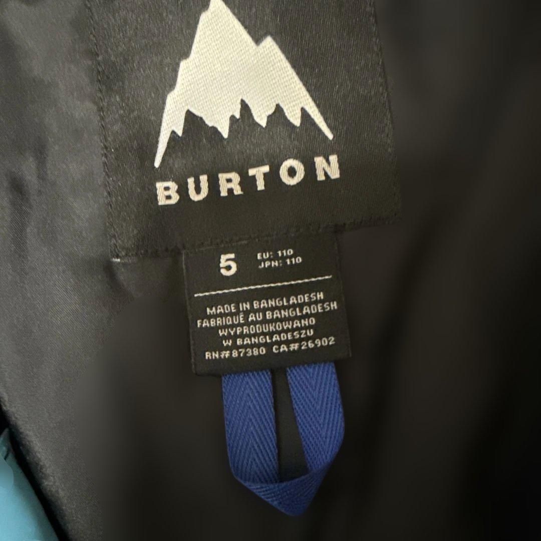 BURTON スノーボードウェアセット XS 迷彩