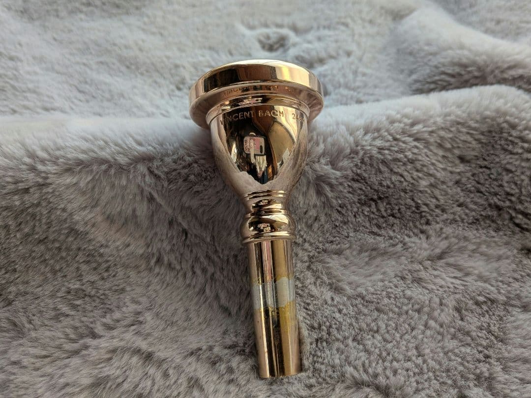 チューバマウスピース VINCENT BACH 24AW ピンクゴールド
