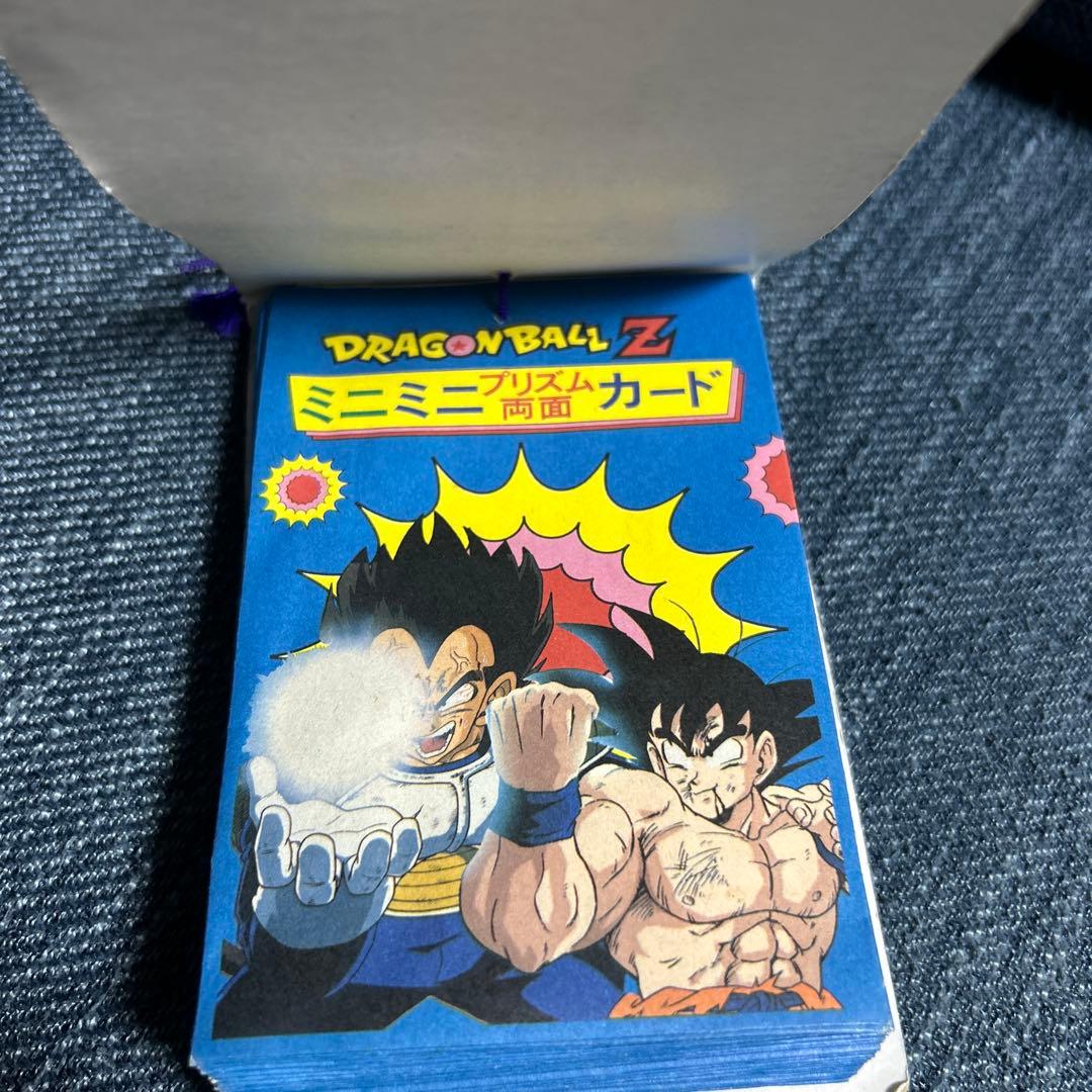 新品未開封　ドラゴンボールミニミニ両面カード　レトロ希少　ppカード束　当時物