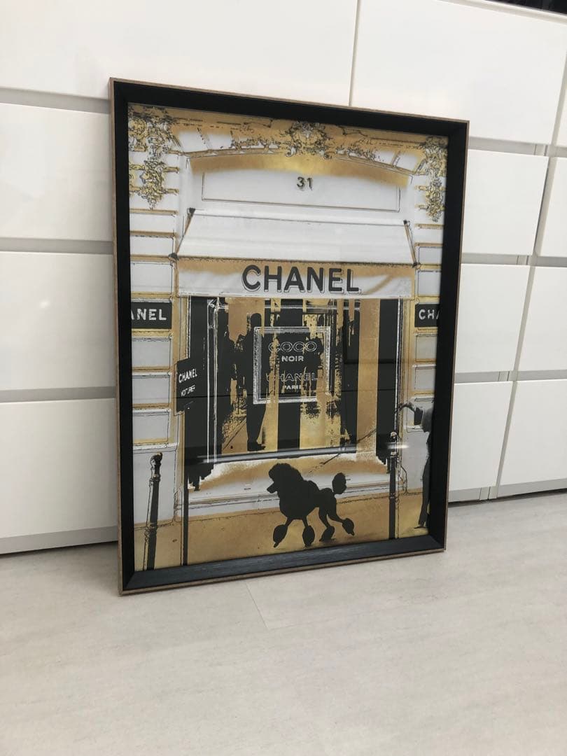 【専用】Francfranc シャネルアートボード フレーム付き