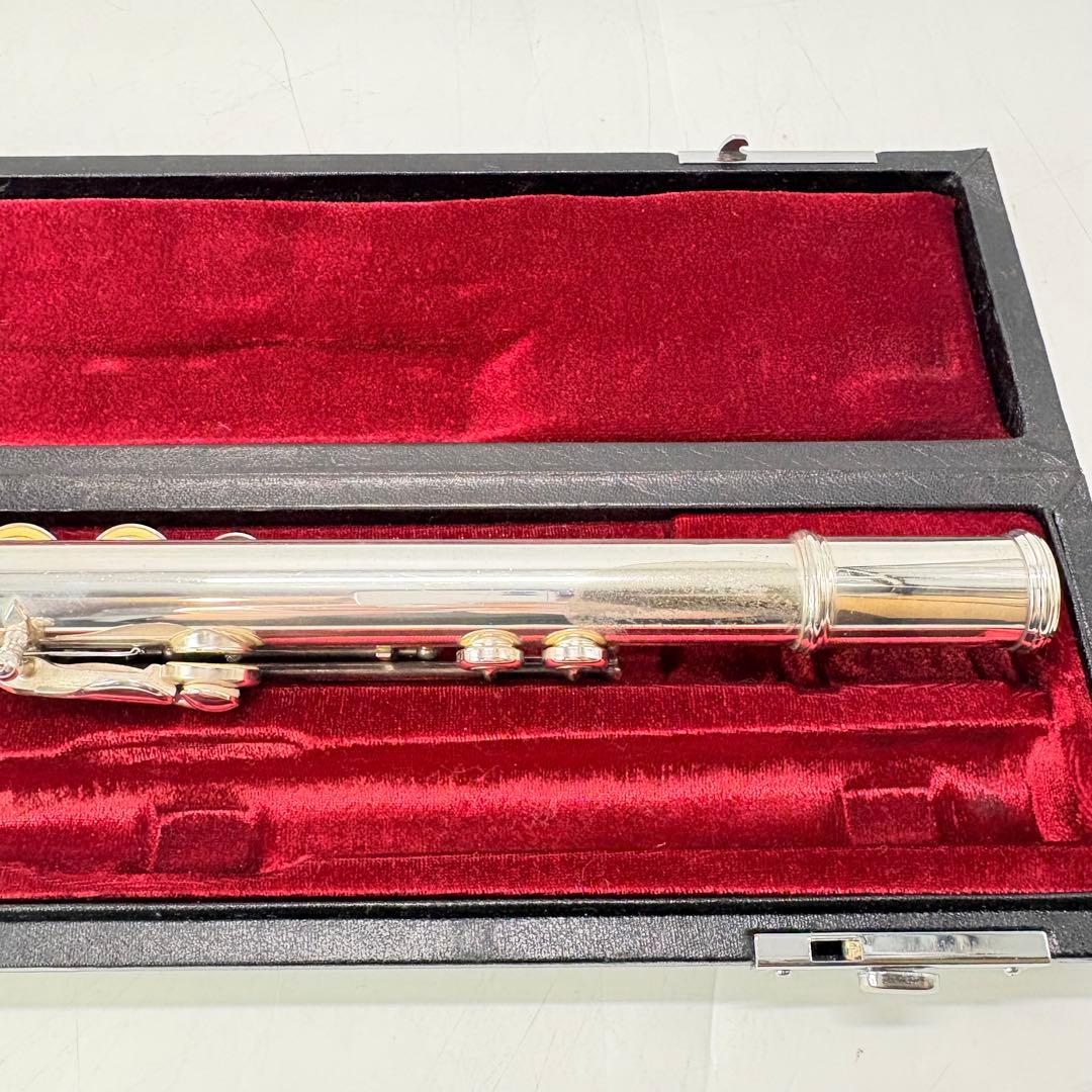 【美品・ケース付属】YAMAHA ヤマハ 頭部管銀製 フルート YFL-451