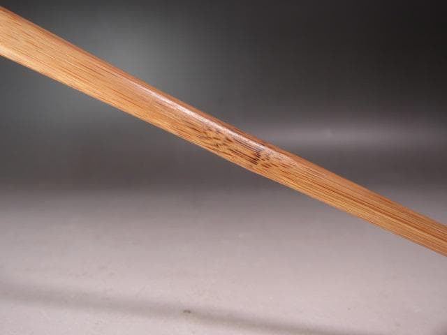 ★　堀内流　十二代　兼中斎　宗完　自作茶杓　花曇★x573