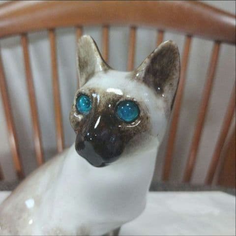 シャム猫、ウィンスタンレイキャット（ケンジントンキャット）サイズ３、ビンテージ品