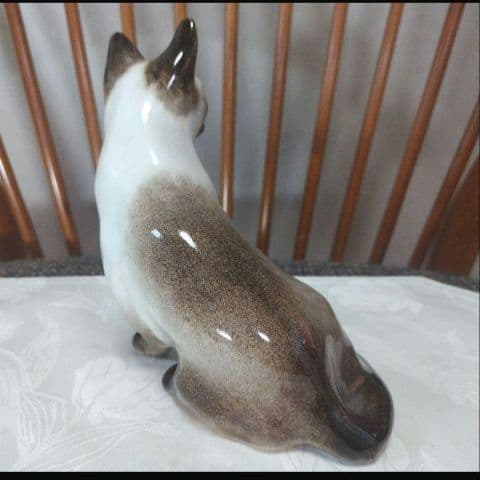 シャム猫、ウィンスタンレイキャット（ケンジントンキャット）サイズ３、ビンテージ品