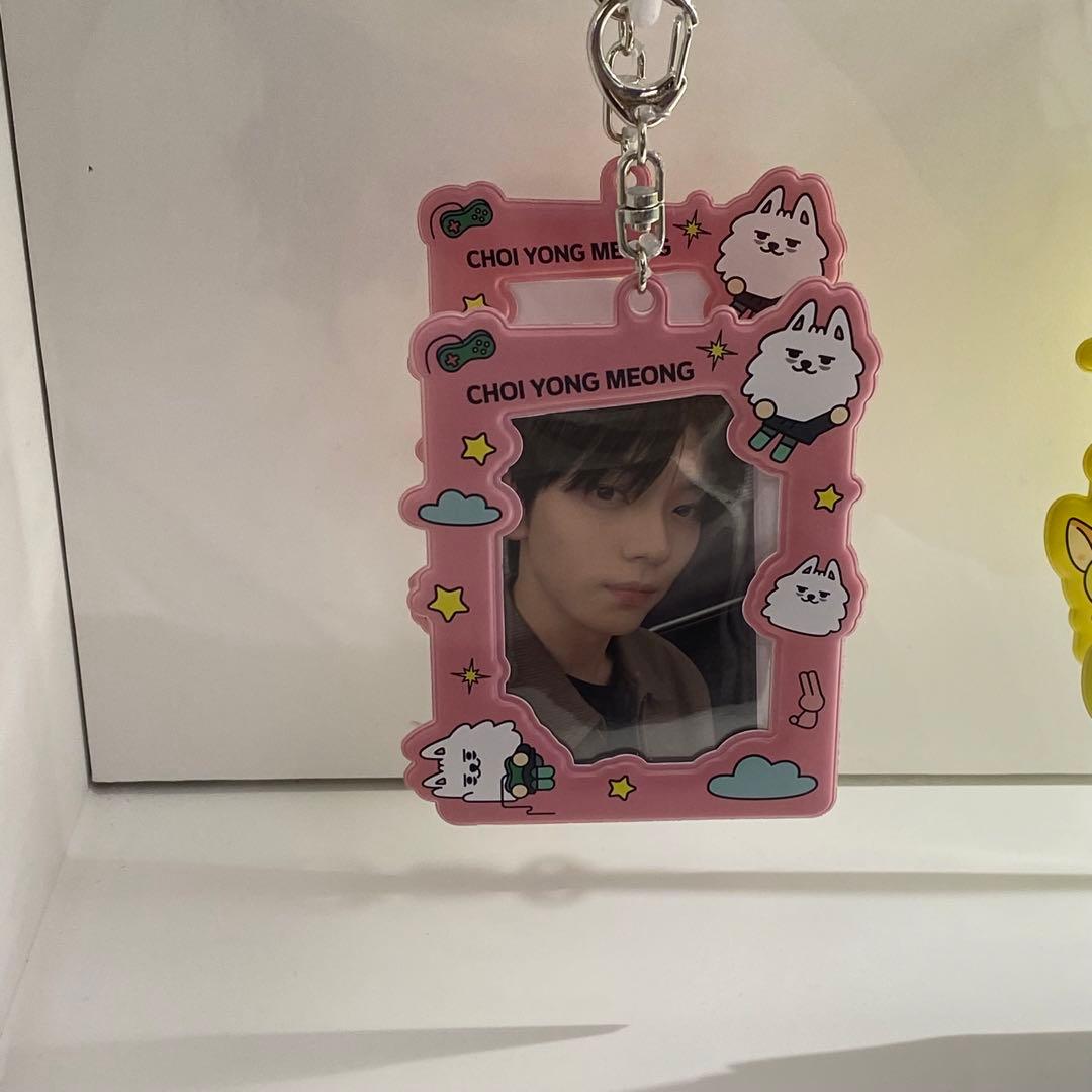 txt ポップアップ スビン トレカ ぬいぐるみ キーリング ポーチ