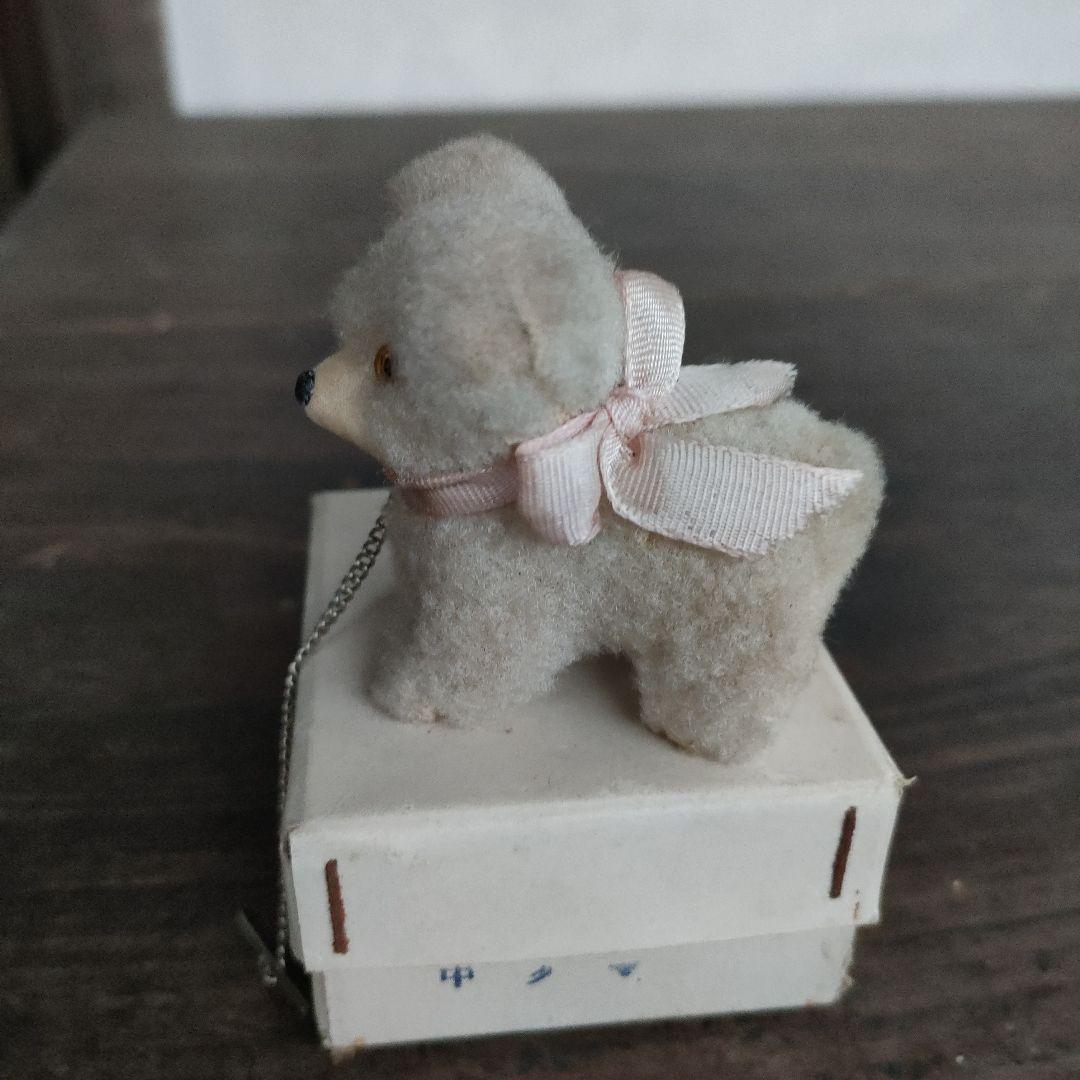 旧家蔵出し初出し品 日本製シュタイフに似ているクマ 6cm 犬 イヌ ビンテージ