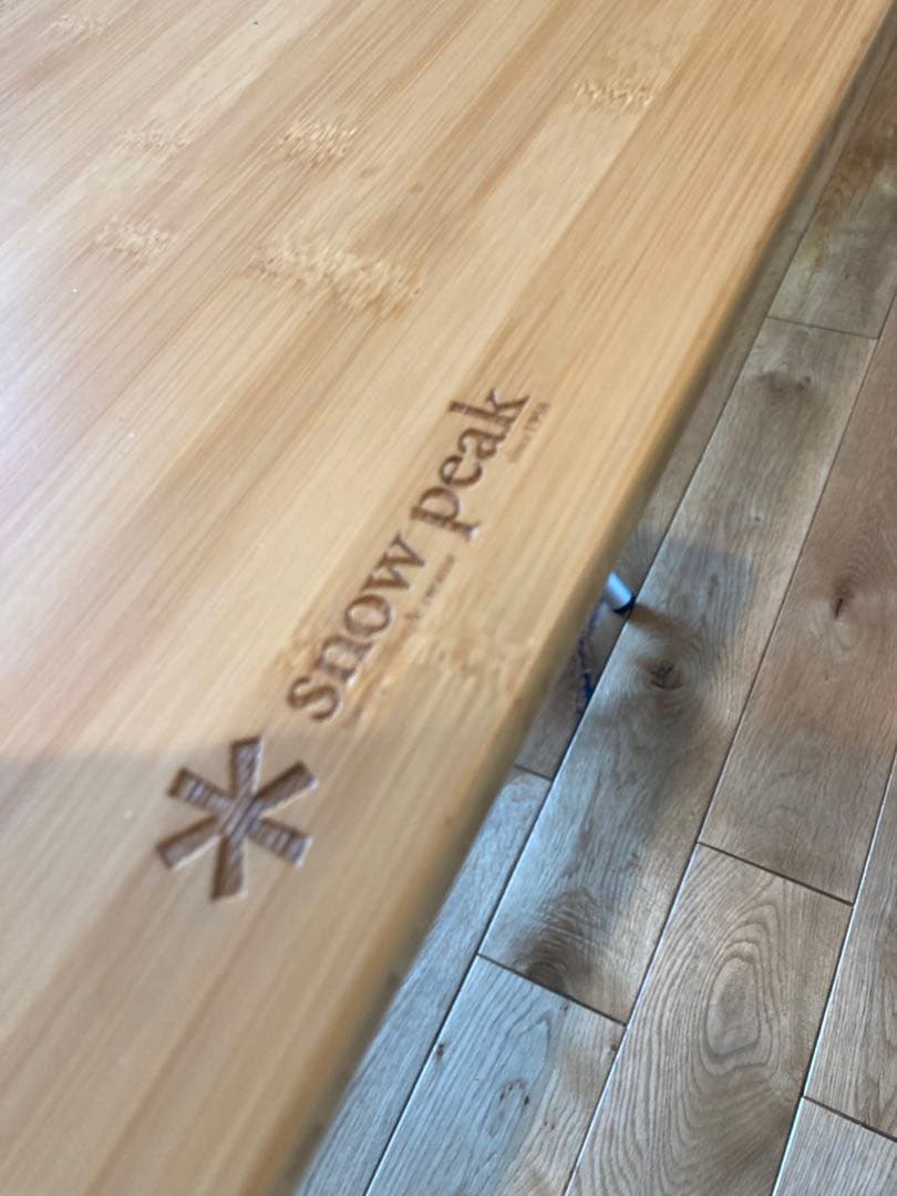 スノーピーク ワンアクションテーブルロング　竹　バンブーテーブル