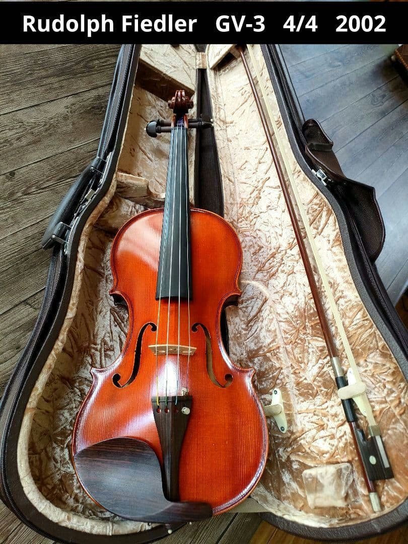 マリ　Rudolph Fiedler バイオリン GV-3 4/4