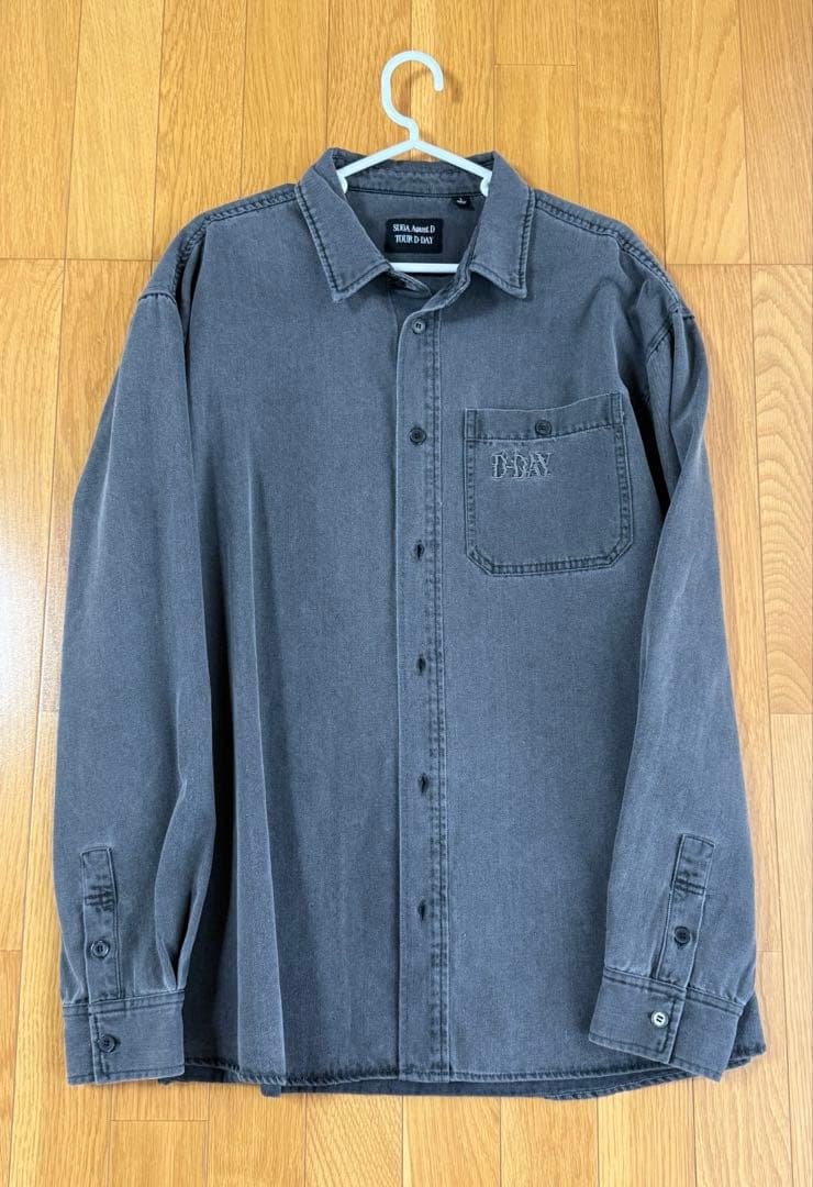 BTS SUGA Agust D D-DAY 長袖 シャツ グレー L