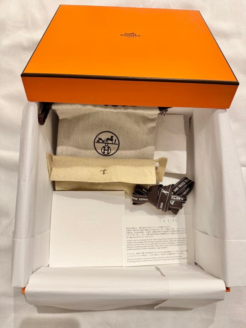 【ミニケリー】HERMES エルメス 空箱　付属品あり 68⚪︎