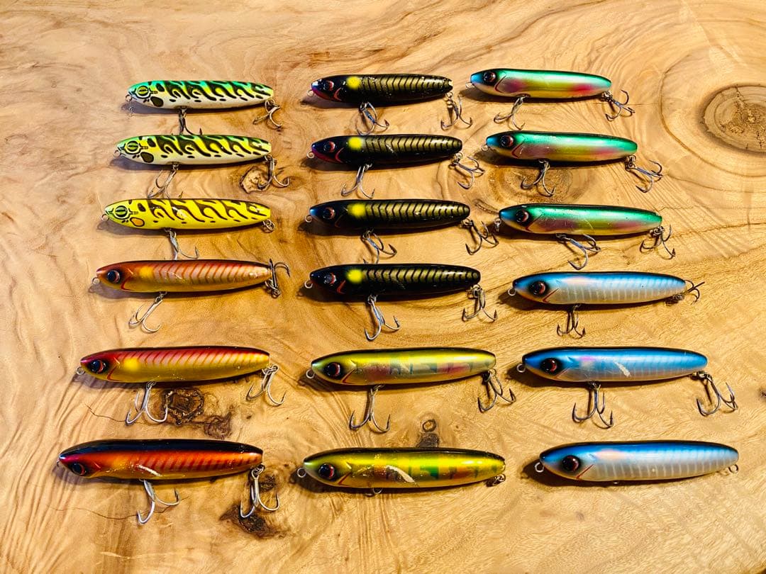 デュエル サイドポッパー 18個まとめ売り 田辺哲男 DUEL 廃盤希少 ルアー