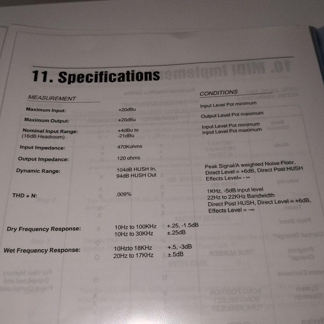 早いもの勝ち Rocktron Intellifex Online 空間系マルチ