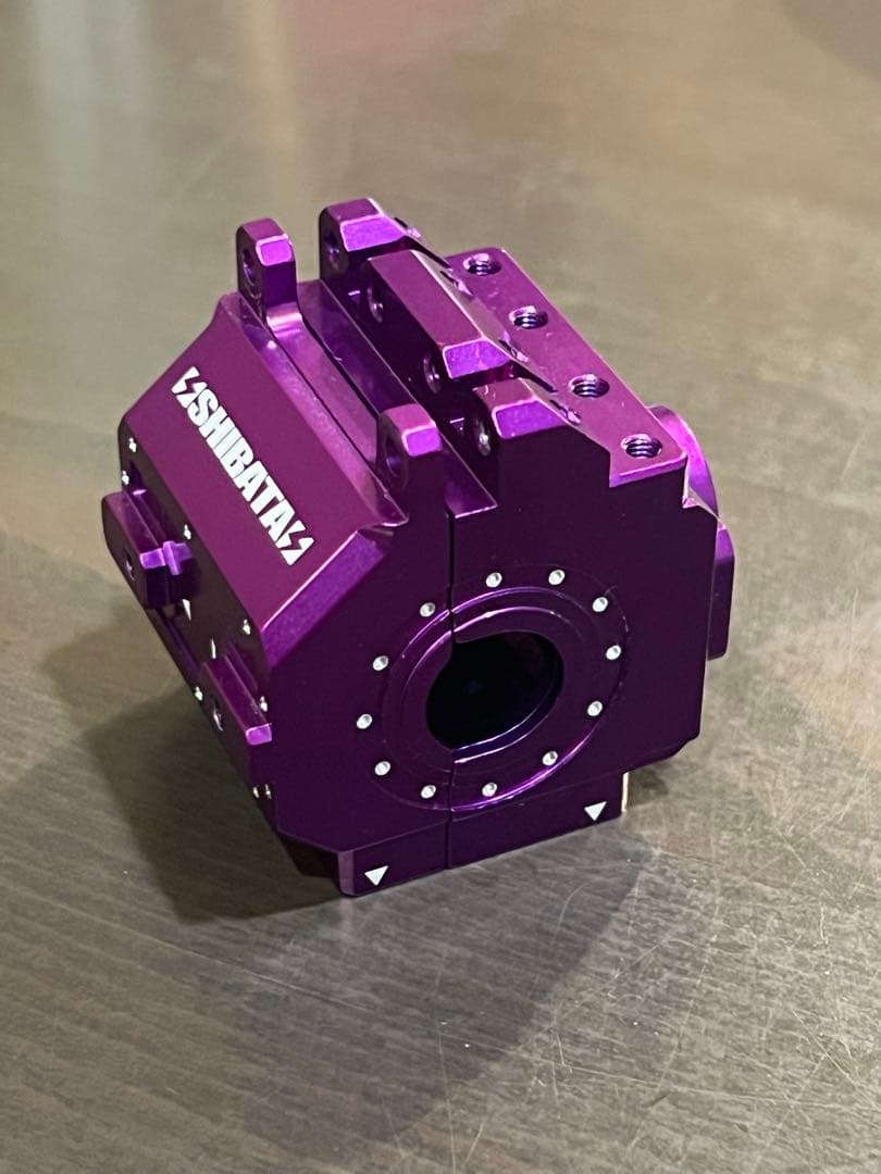 GRK SHIBATA ギアボックス アルミ製　パープル