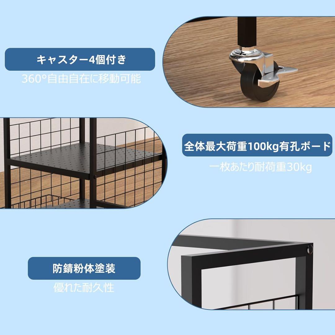 ゴルフ収納ラック ゴルフバッグオーガナイザー ガレージ用 ゴルフクラブホルダー