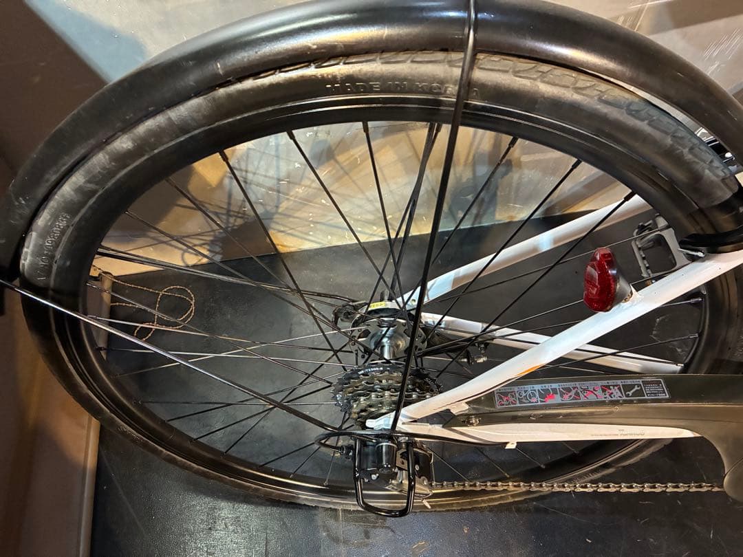 I7【大阪堺市/取引】中古自転車 HEAD 27インチ ノーパンクタイヤ仕様