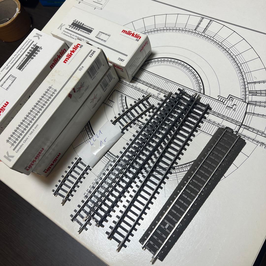 メルクリン HOゲージ(Kトラック) ターンテーブル 7286 おまけ付き