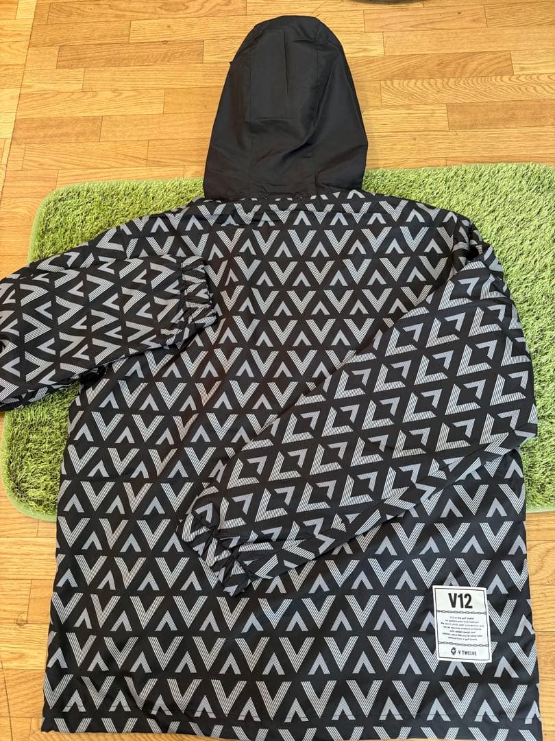 ¥34,100V12/LV2JKTフード付ナイロンジャケットパーカーレインウェア
