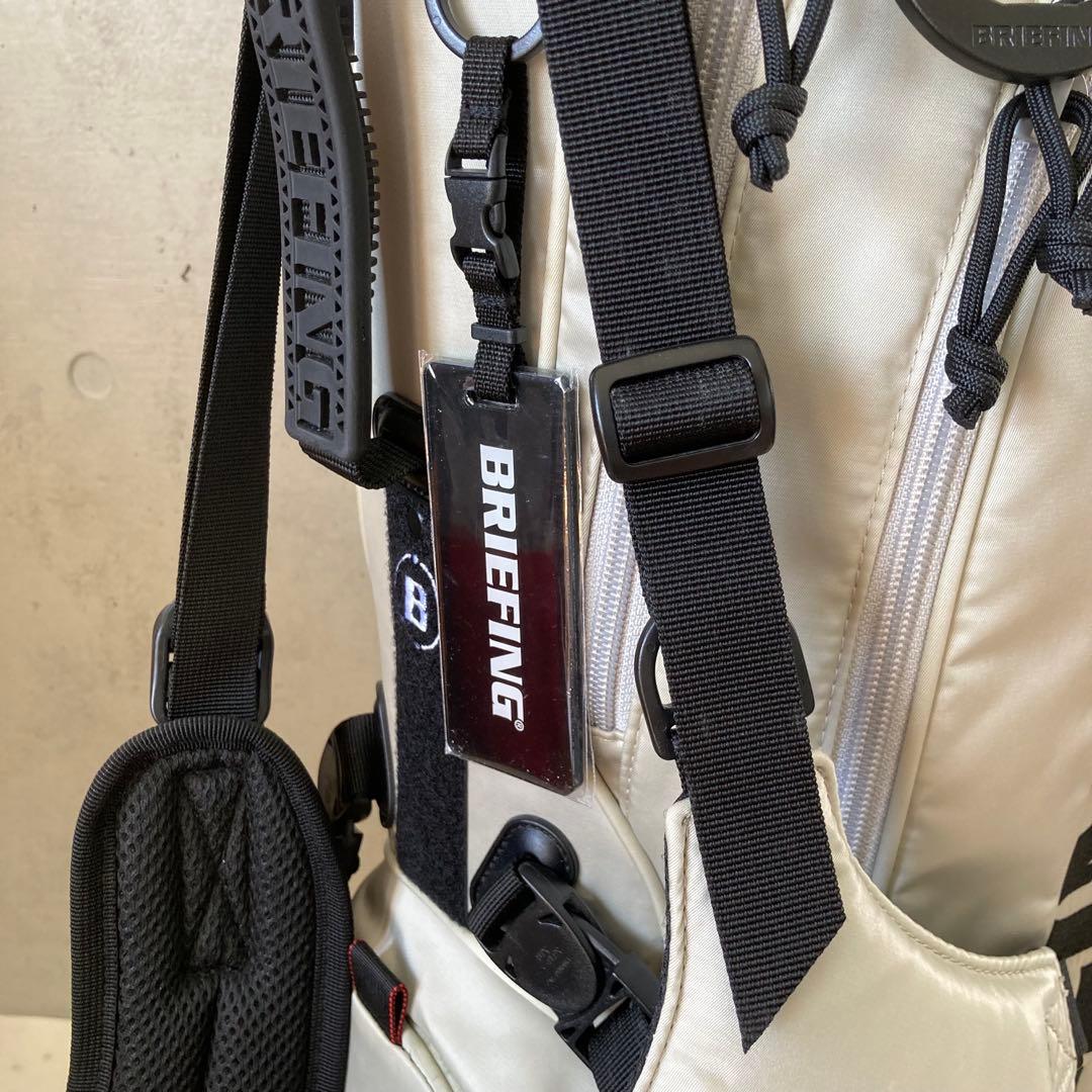 ⛳️極美品 ブリーフィング ゴルフ CR-4 #02 キャディバッグ 薄茶