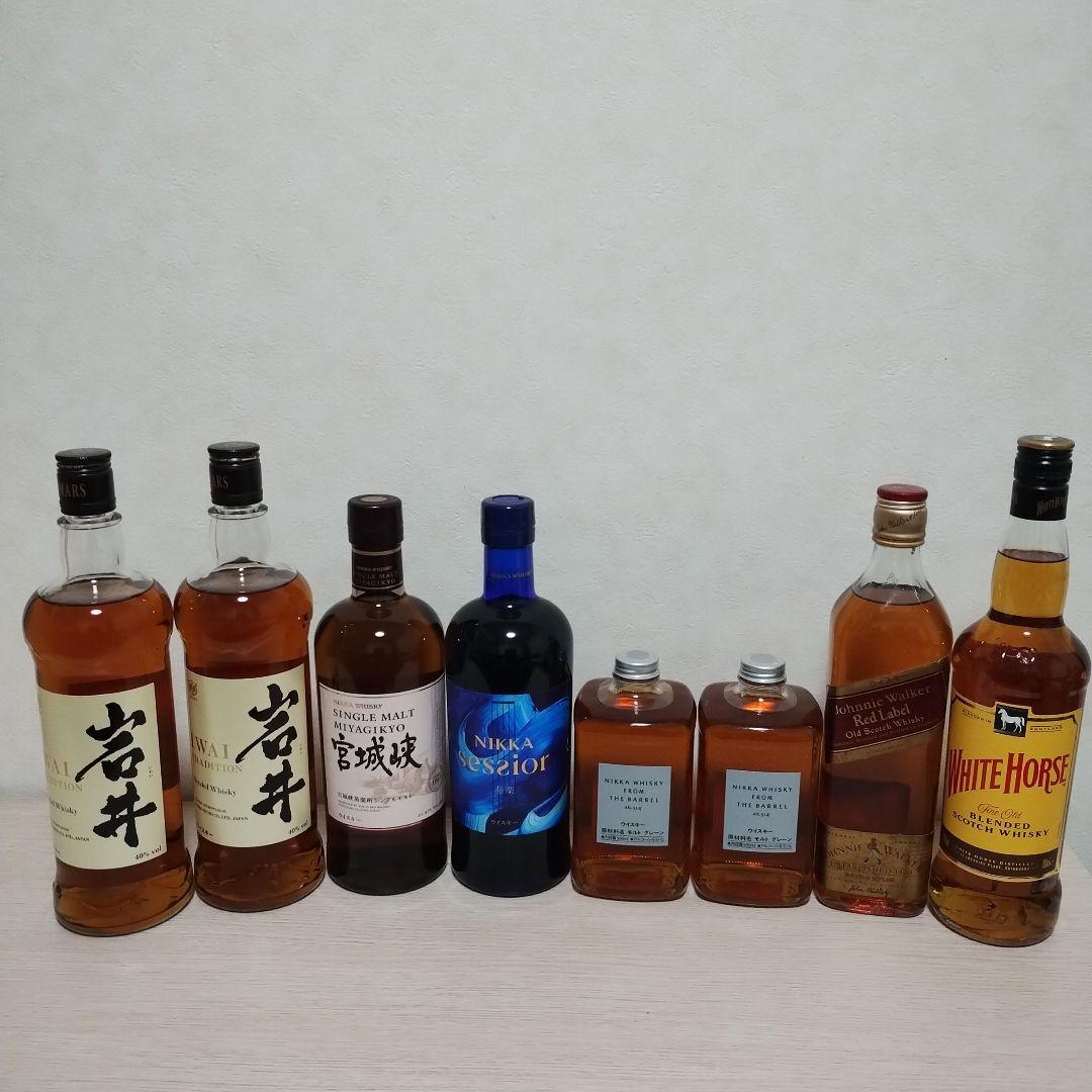 ウイスキーコレクション 8本