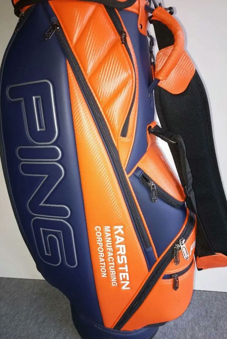 ゴルフバック　ネームプレート付き　売切になる時もあります。　（値引可能）